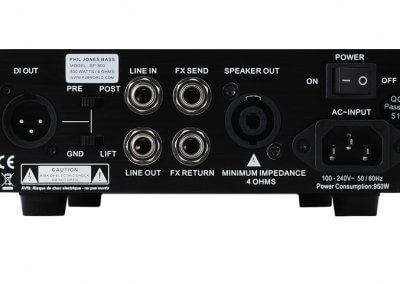 BP-800 Rear Panel View