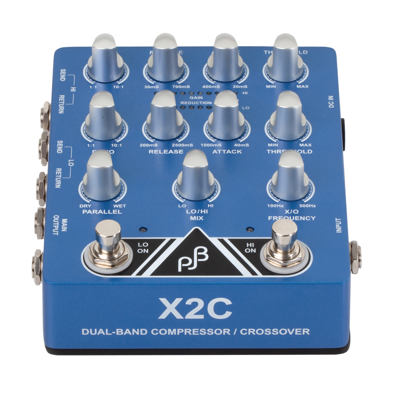 PJB X2C デュアルバンドベース用コンプレッサー P: X2C Multifunctional Dual Band Compressor | Phil Jones Bass